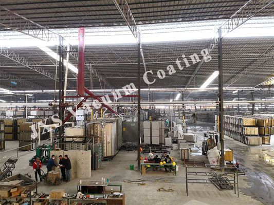Un buon prezzo. Macchina di rivestimento su misura di vuoto di dimensione PVD della camera per la piastrella di ceramica e l'acciaio inossidabile in linea