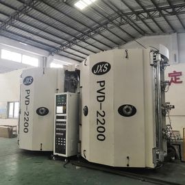 Macchina di rivestimento media di vuoto di colore PVD dell'oro di Rosa dell'oro di dimensione per l'hardware dell'acciaio inossidabile della maniglia di porta