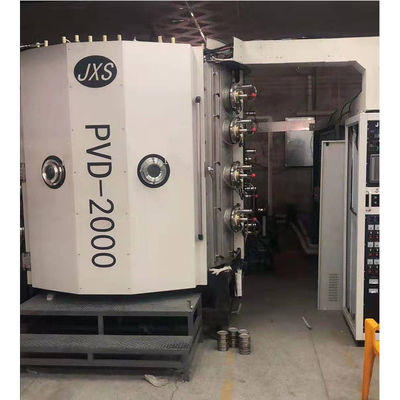 Un buon prezzo. Macchina di rivestimento decorativa su misura di vuoto del film PVD di alta lucentezza di dimensione per la cassa della cinghia del cinturino dell'acciaio inossidabile in linea