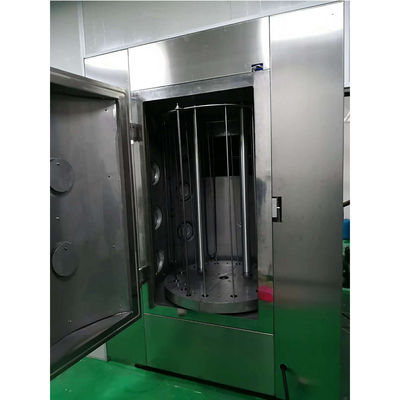 Un buon prezzo. Alta macchina di rivestimento di vetro di deposito di vuoto del cristallo PVD della cristalleria di velocità per colore dell'oro in linea