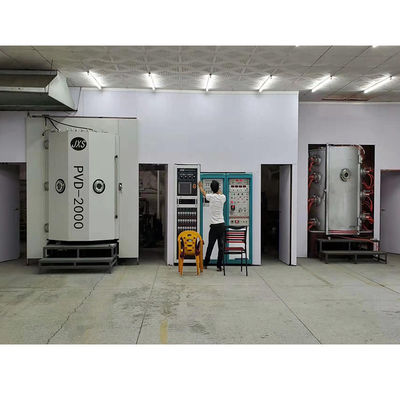 Macchina di rivestimento di vuoto PVD della cinghia della banda della cassa per orologi dell'acciaio inossidabile di alta efficienza per colore blu