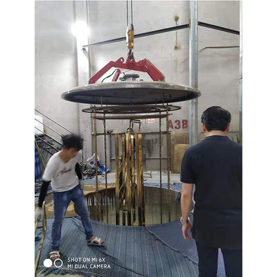 Macchina di rivestimento di titanio di vuoto dell'oro PVD della sedia della Tabella della mobilia dell'acciaio inossidabile di grande capacità