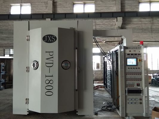 Un buon prezzo. Forte macchina di rivestimento di vuoto di SUS PVD della maniglia di porta del film di adesione in linea