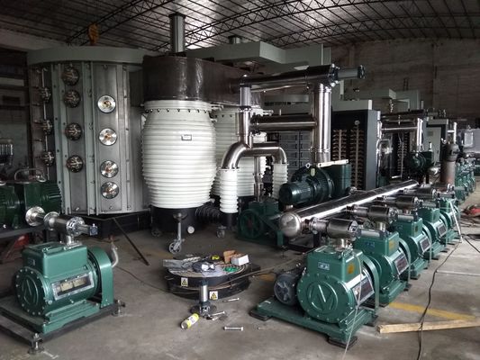 Un buon prezzo. Pianta di rivestimento di titanio dell'acciaio inossidabile PVD del metallo, macchina di rivestimento decorativa di vuoto in linea