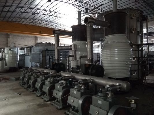 Un buon prezzo. Macchina di rivestimento di vuoto della metropolitana 300kW 50m2 PVD di acciaio inossidabile in linea