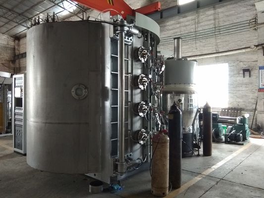 Un buon prezzo. Macchina di rivestimento di titanio del nitruro dell'hardware PVD del metallo in linea
