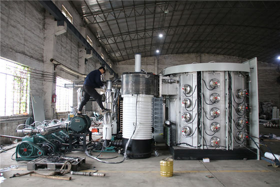 Un buon prezzo. Macchina di rivestimento di vuoto della maniglia di porta degli ss PVD Vane Pump Sputtering System rotatoria in linea