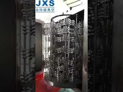 Macchina per metallizzazione sottovuoto di stoviglie in plastica