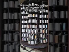 Magnetron Sputtering PVD Vacuum Coating Machine per gioielli